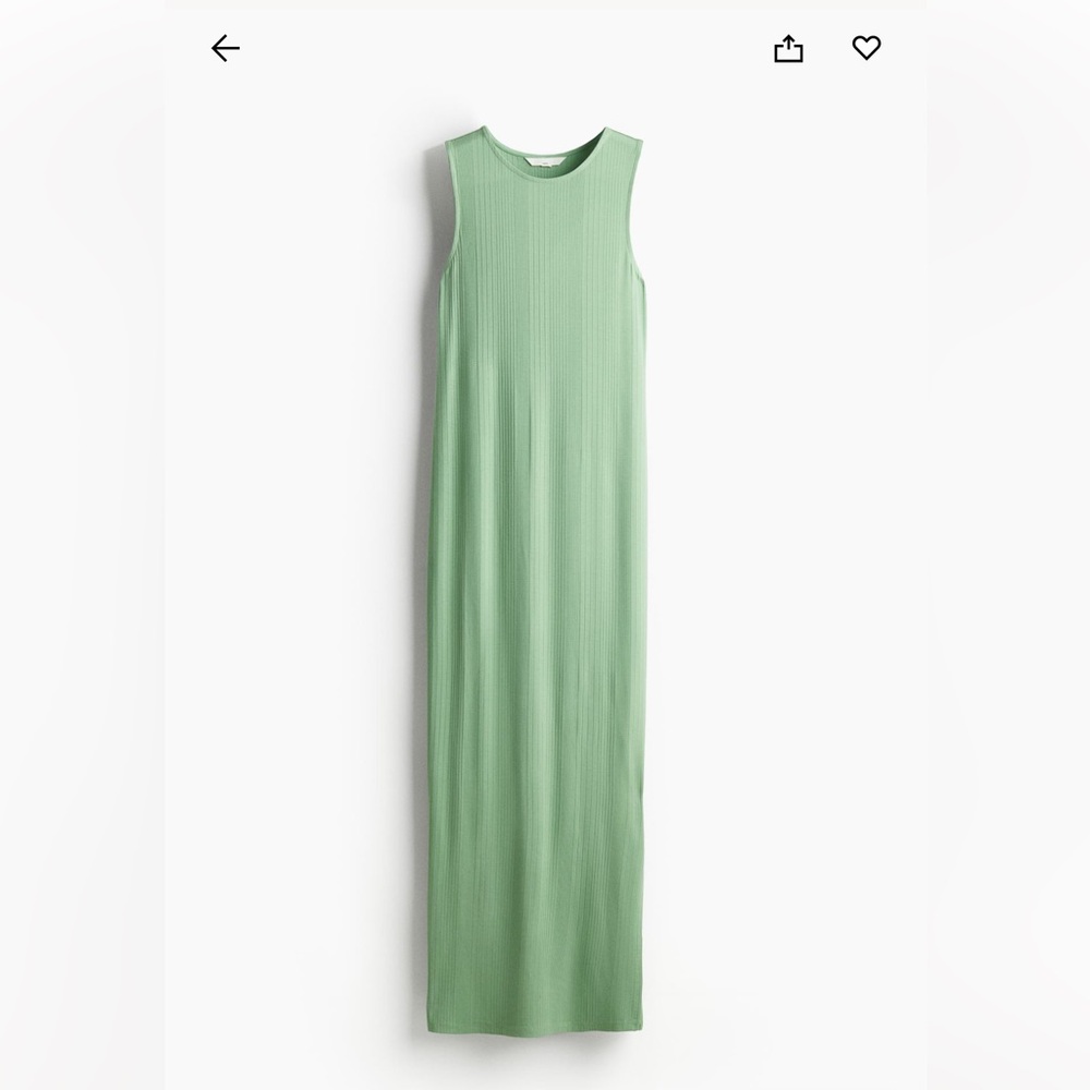 H&M Mama Ribbed Maternity Dress